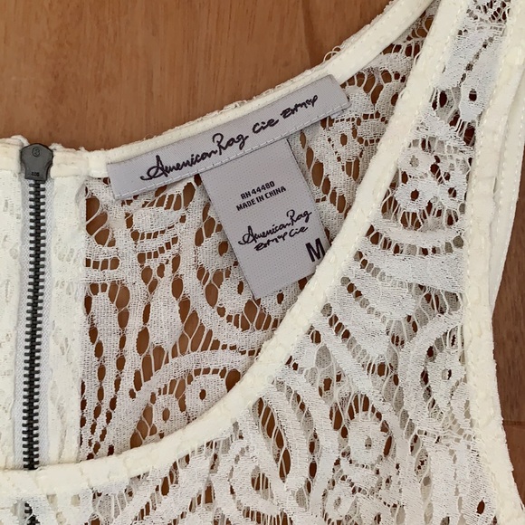 American Rag | White Lace Dress - Picture 3 of 6